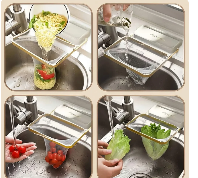 Katlanabilir Lavabo Çöp Filtresi