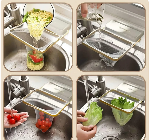 Katlanabilir Lavabo Çöp Filtresi